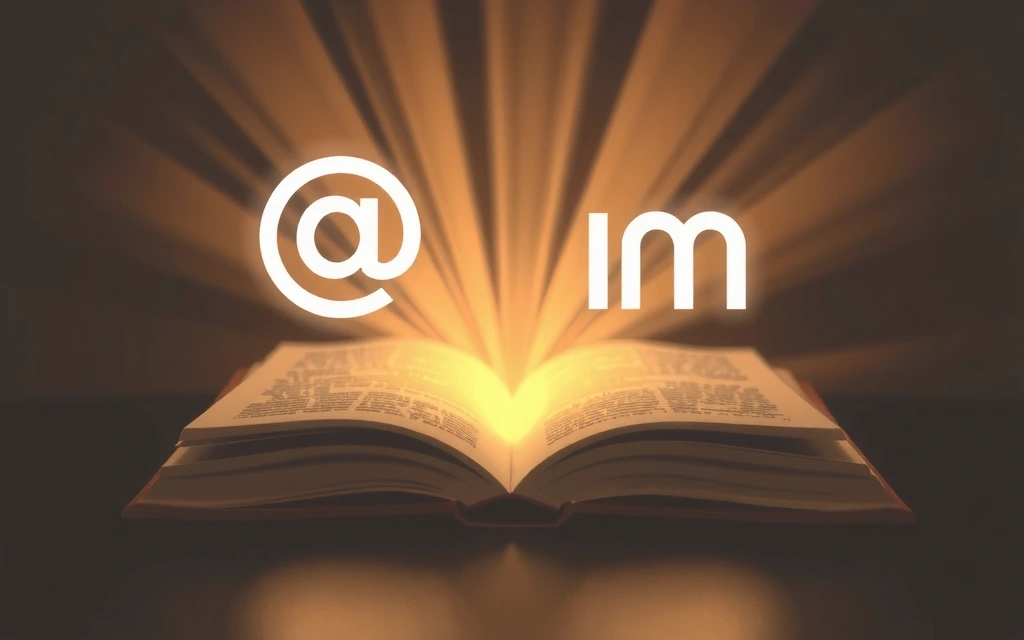 Simboli di copyright e marchio registrato che fluttuano sopra un libro aperto con pagine digitali, rappresentando la proprietà intellettuale